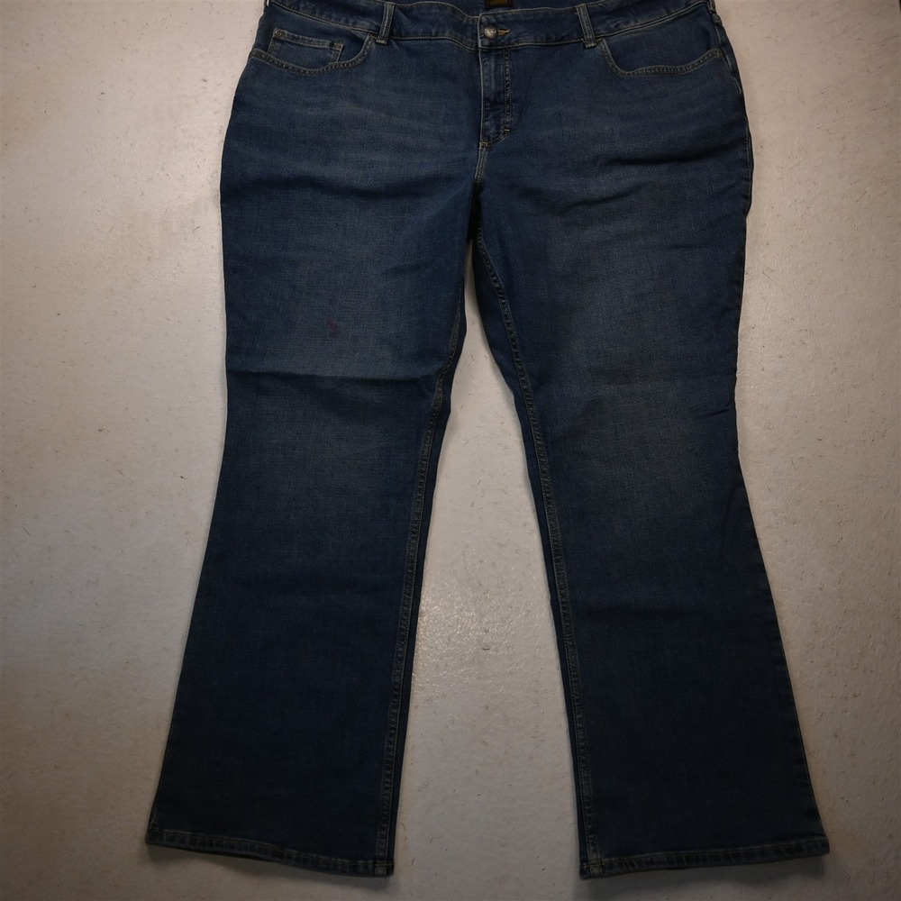 Lee 26W High Rise Slim Medium Stretch Denim Womens Jeans